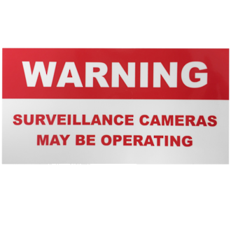 CCTV STICKER